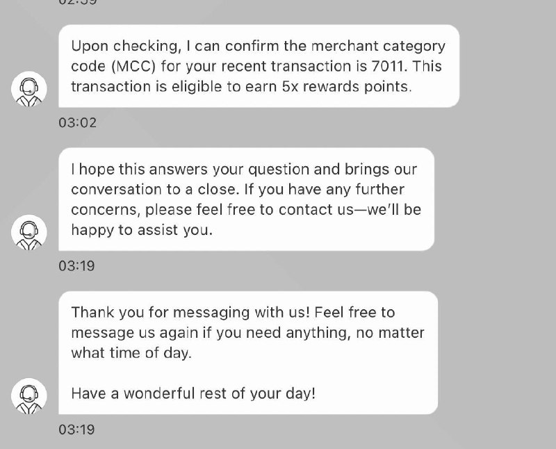 HSBC US ELITE 神卡5倍旅行类MCC回归经过与HSBC US客服沟通确认，5x旅行类MCC在前段时间改恶后，HSBC US已于 10 月 7 日再次调整，部分此前被移出 5x 积分范围的 MCC被重新纳入