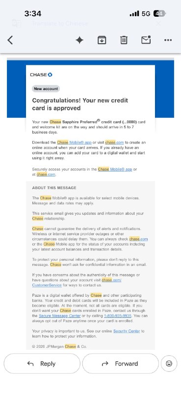 ITIN下Chase信用卡CSP 万豪CMRA地址趁着高福利一个月先后冲了 Chase CSP 和 万豪 ，全程用 ITIN + 商业地址申请，中间经历了被拒、传 W-9、地址红旗等，最后全下卡ITIN 是25 年7月下的 目前信用分750 第一张是 c1 押金卡 额度300 第二张也是7月申请的amex 白卡 额度1000，六个月后提额至5000，今年6月 在chase之前2天申请了c1的 savor 3000额度秒批，chase之前就有了3张卡第一张卡：CSP（申请+Recon）流程：提交申请后打 ⁠2127⁠ 查询被挂起，客服确认是 ITIN 申请，随后发邮件链接要求补充三件套（身份+地址+ITIN）随后发现被HP了