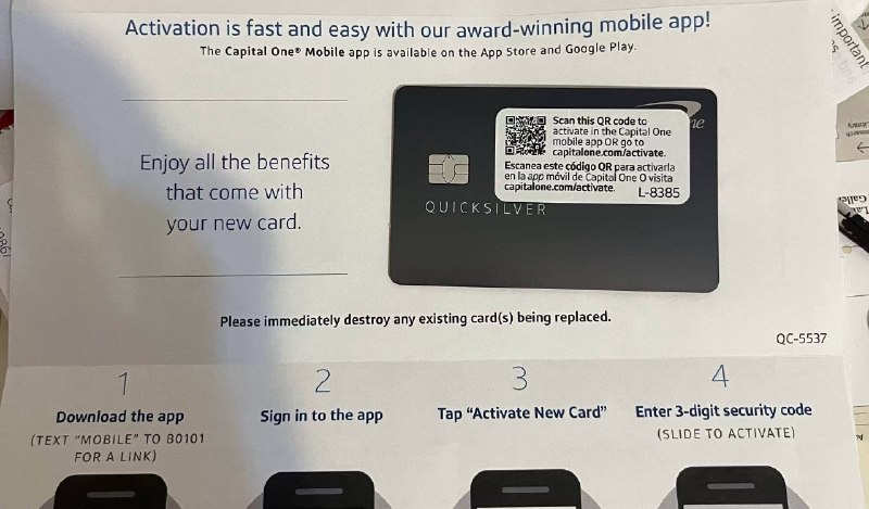 CapitalOne押金卡 申请及电话激活c1押金卡第一次申请，没什么技巧，有点耐心就是了